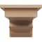 Ekena Millwork 5"W x 10"D x 5"H Wide Highland Rough Cedar Woodgrain TimberThane Corbel, Primed Tan CORUR05X10X05HLDRCPR - alternate 2